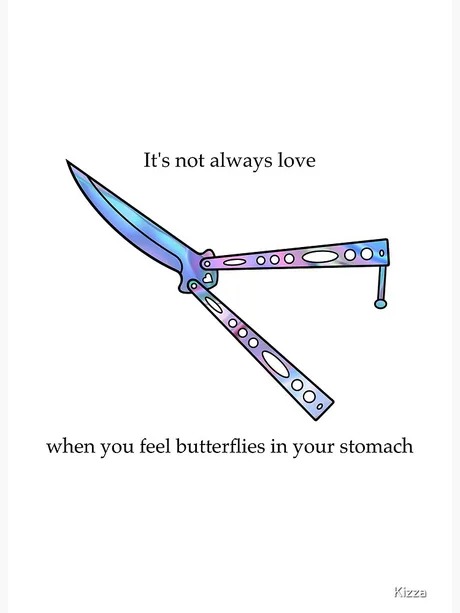 dark butterfly meme