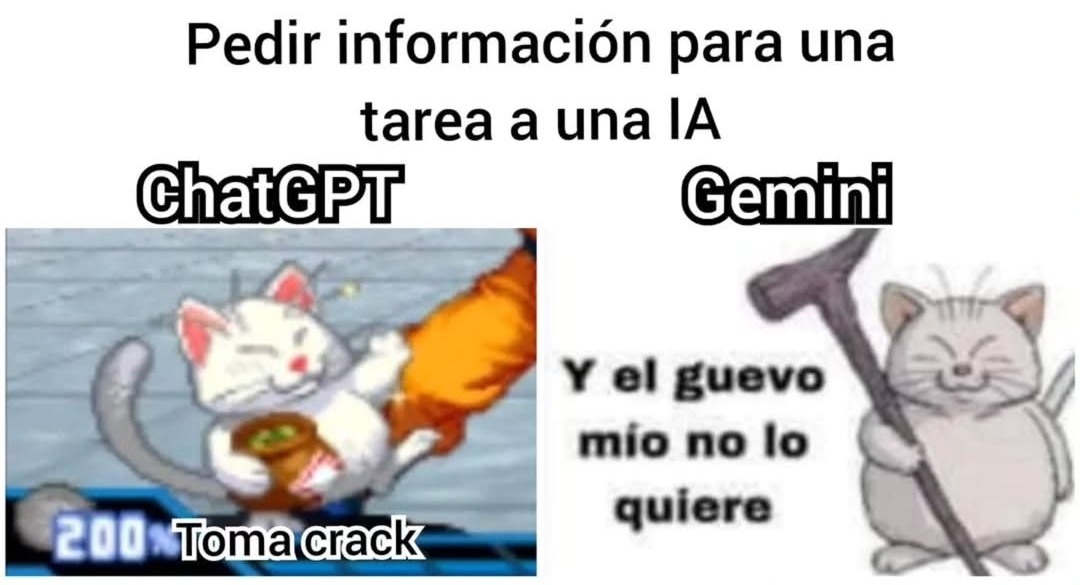 cuando preguntas a la IA y te responde como si fuera tu abuela - meme