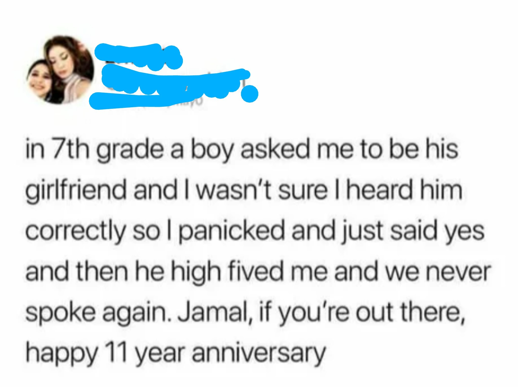 That 7th grader sounds like something I would do - meme