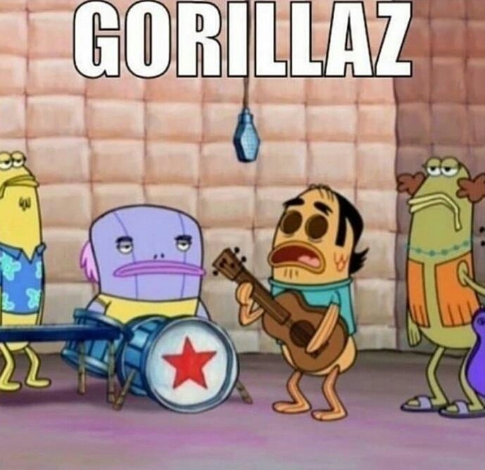Gorillaz - meme