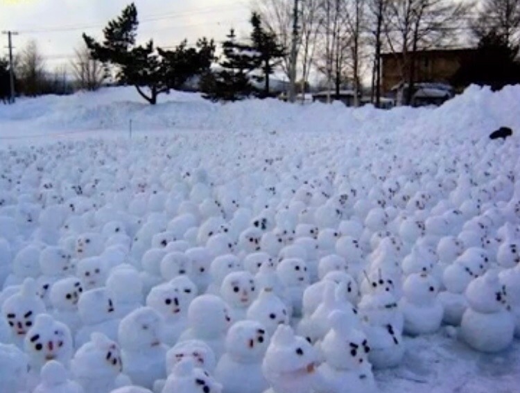 the snowmen army will fight till Valhalla - meme