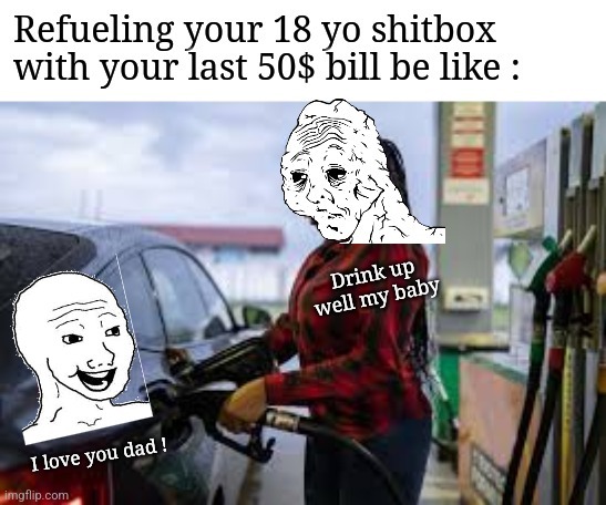 Gotta drive to work once again - meme