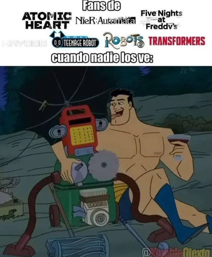 Robofilicos - meme