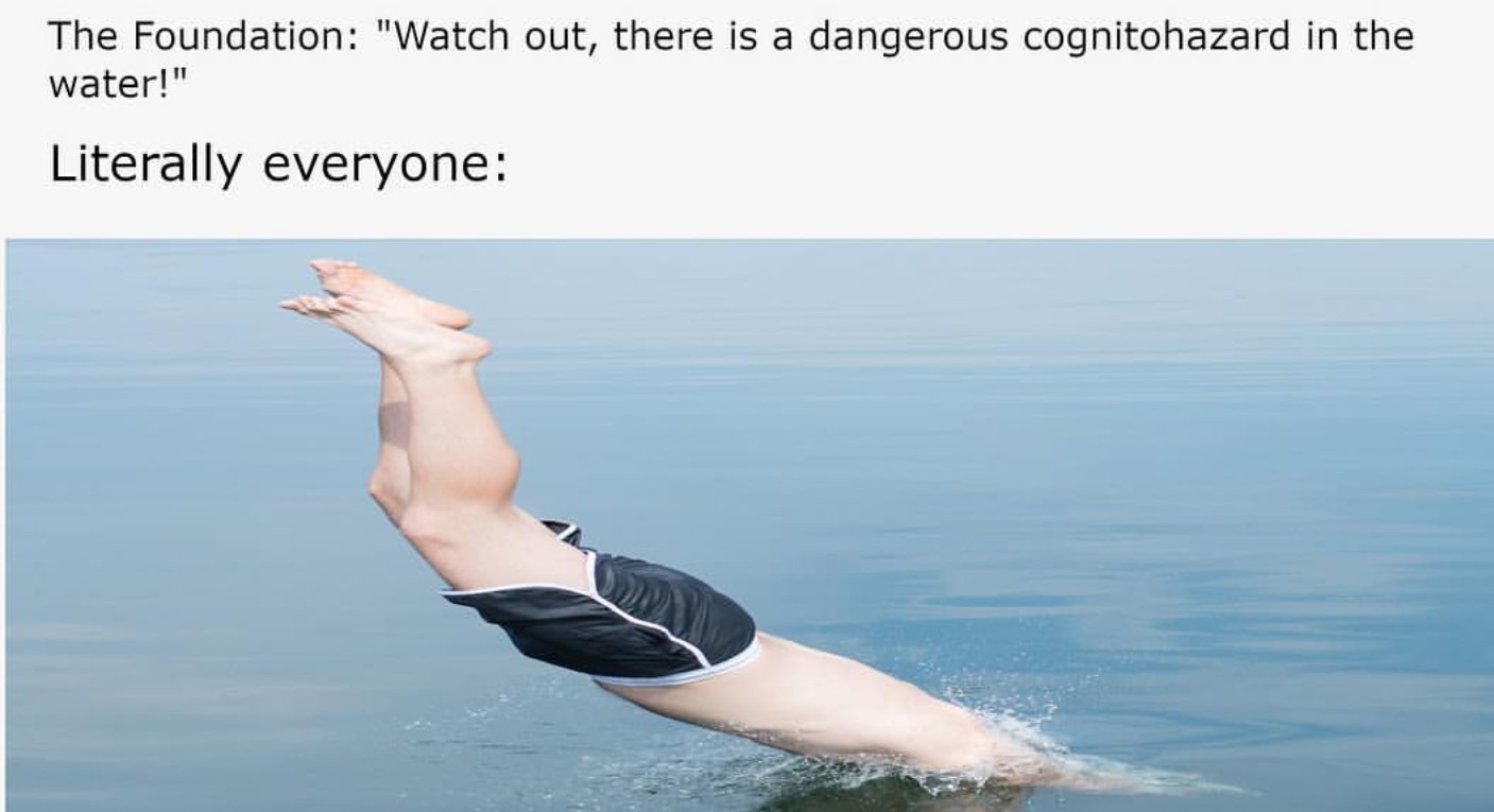 You do not recognize the bodies in the water - meme