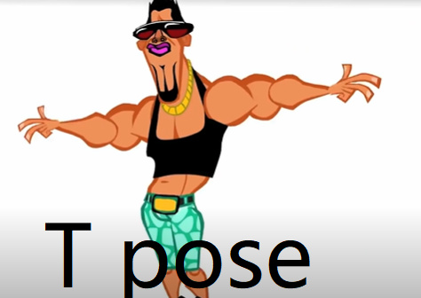 T pose - meme