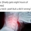 damn you neck