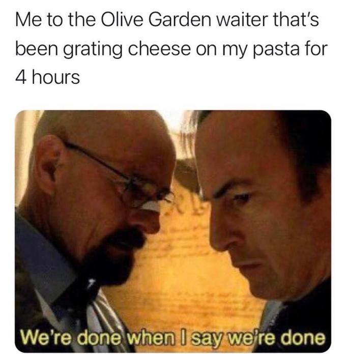 Jesse, we need to cook pasta - meme