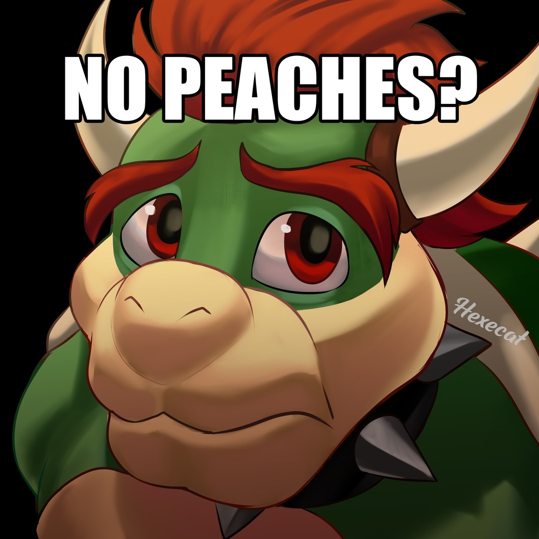 no peaches? - meme