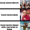 DnD social justice ranger meme