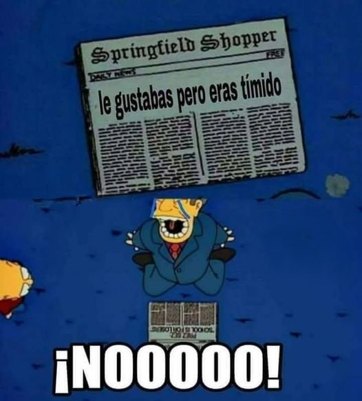 le gustabas pero era timido - meme