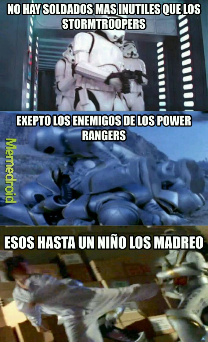 Los power rangers - meme
