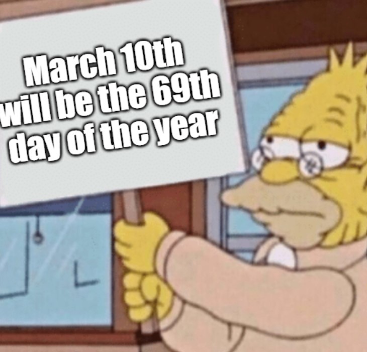 March 10th meme