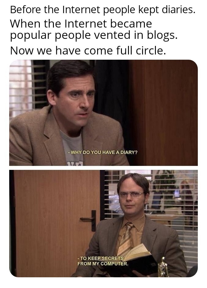 Dwight is crazy, but maybe he's onto something - meme