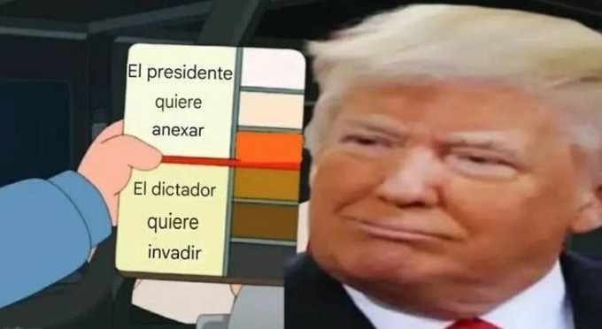 Cómo identificar qué paises Trump quiere invadir y cuales quiere anexionar - meme