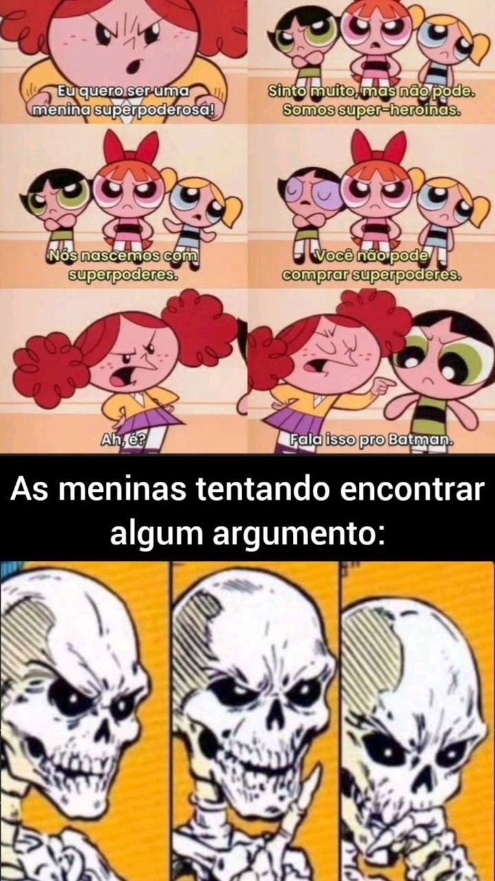 Fale isso pro Batman - meme