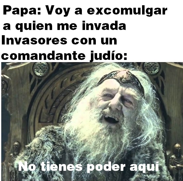 Aclaración: No sé si sea verdad, pero sería una interesante estrategia y anécdota histórica - meme