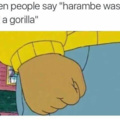Dicks out for Harambe