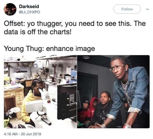Young Thug, - meme