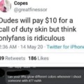 Call of Duty skin or Only Fans