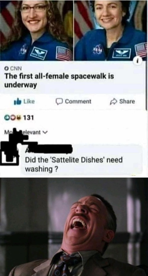 In space no one can hear you nag - meme