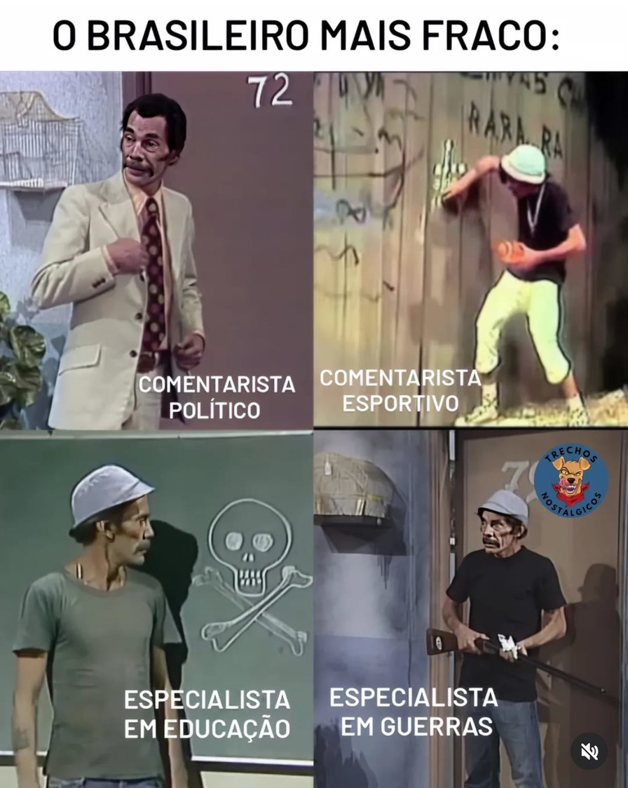 Pouco QI pra muita especialidade - meme