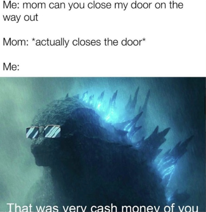 Godzilla bruh - meme