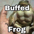 buffed frog