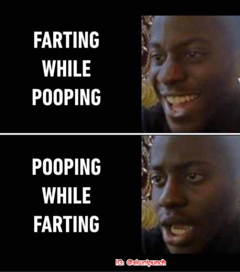 pooping - meme