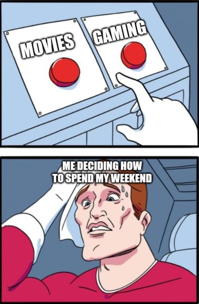 I actually did many things this weekend - meme