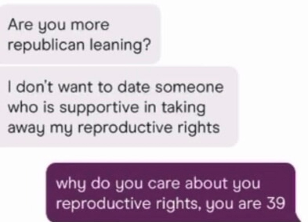 Dating in 2025 be like: do you support basic rights or nah - meme
