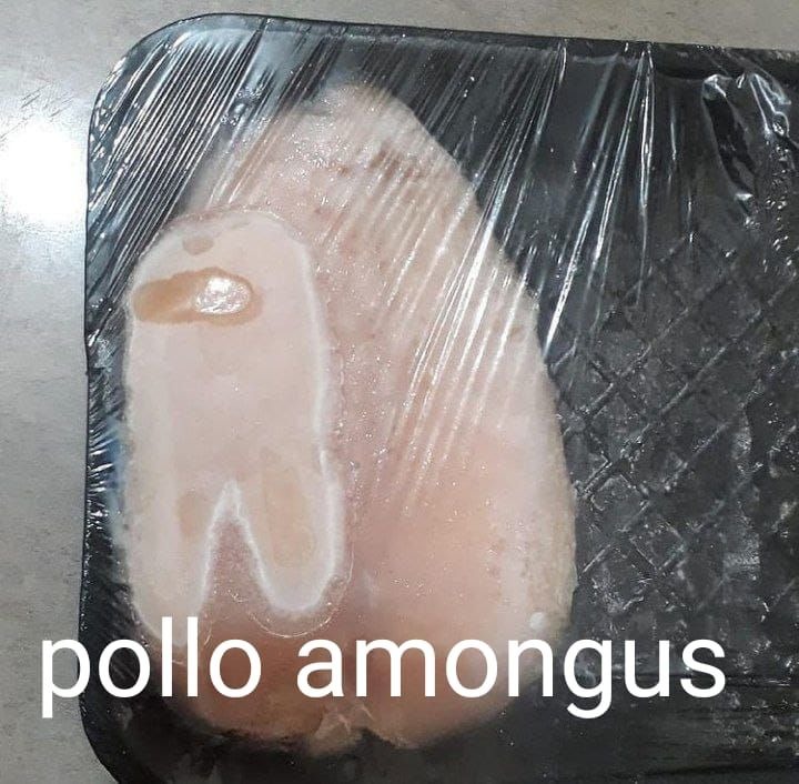 Pollo amongus - meme