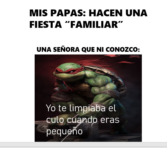 estas señoras siempre eran las que decían "que grande esta" y no era una tía - meme