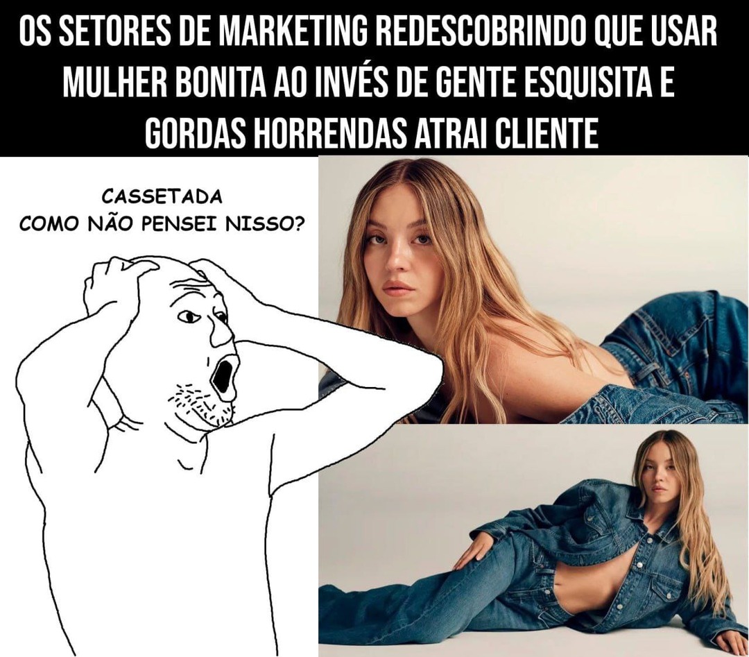 Marketeiro descobrindo o marketing - meme