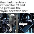 teriyaki beef with rice or sex, i prefer the first one