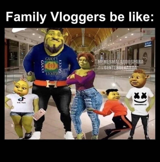las familias youtubers son: - meme