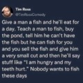 Give a man a fish