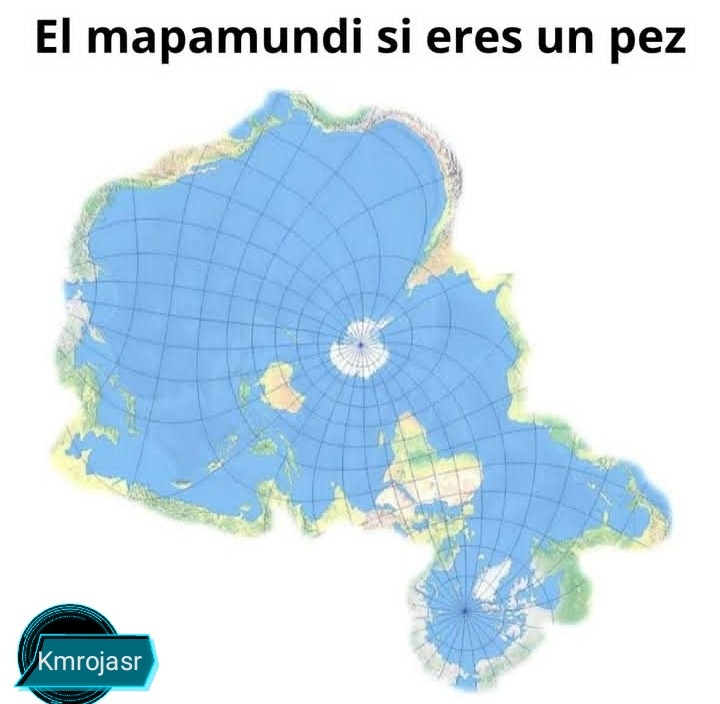 Mapa mundo - meme