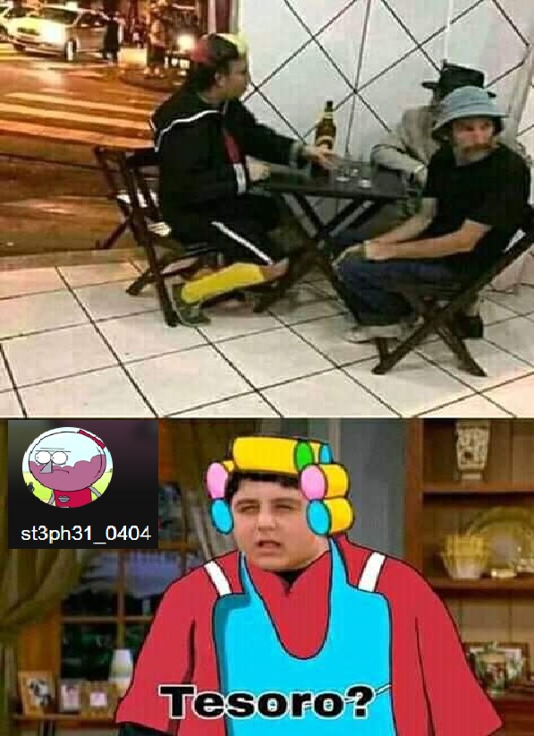 Se junto con la chusma - meme