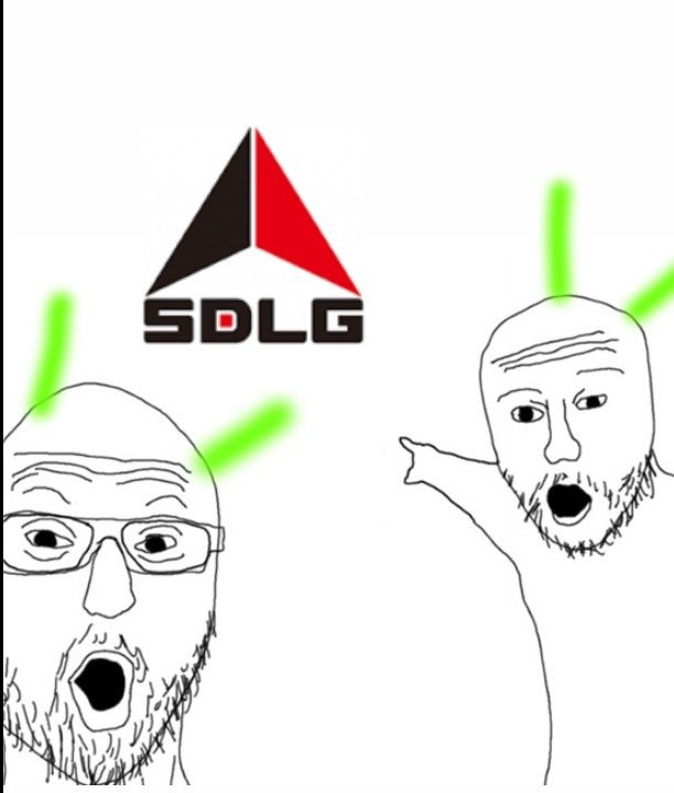 When logo SDLG en publicidad = comedy :mememan: