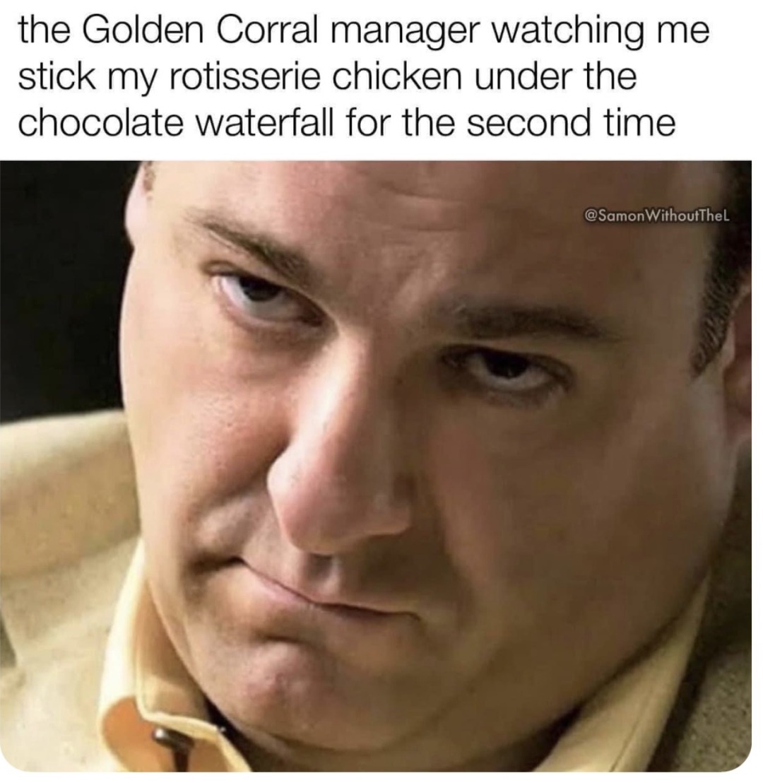 you saw nothing - meme