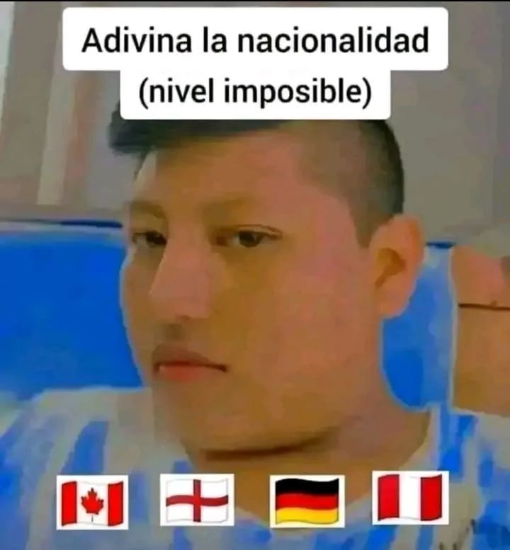 Cómo que da pinta de canada sin la hoja - meme