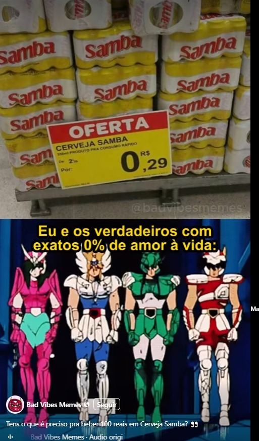 Alcólatra e kamikaze - meme