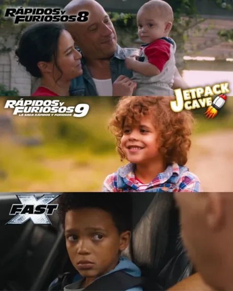 Toretto's son in Fast X - meme