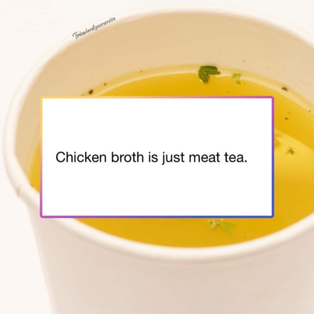 Me tea is too hot - meme