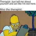 therapist LEMME HEAR EVERYTHING