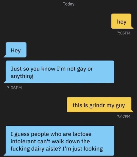 Grindr meme