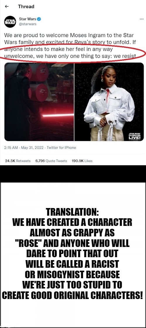 star wars about obi wan Kenobi critics meme
