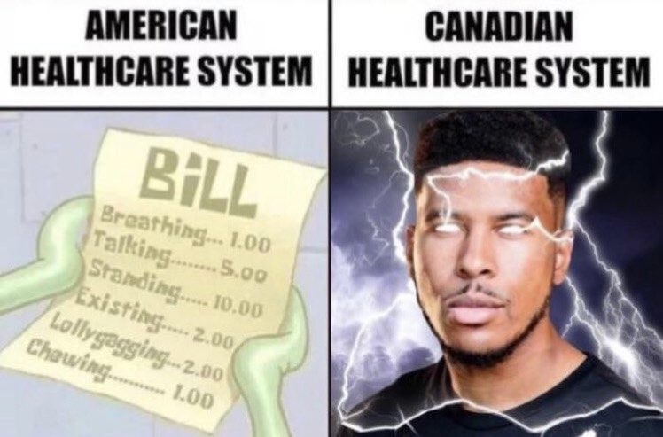 I hate Canada - meme