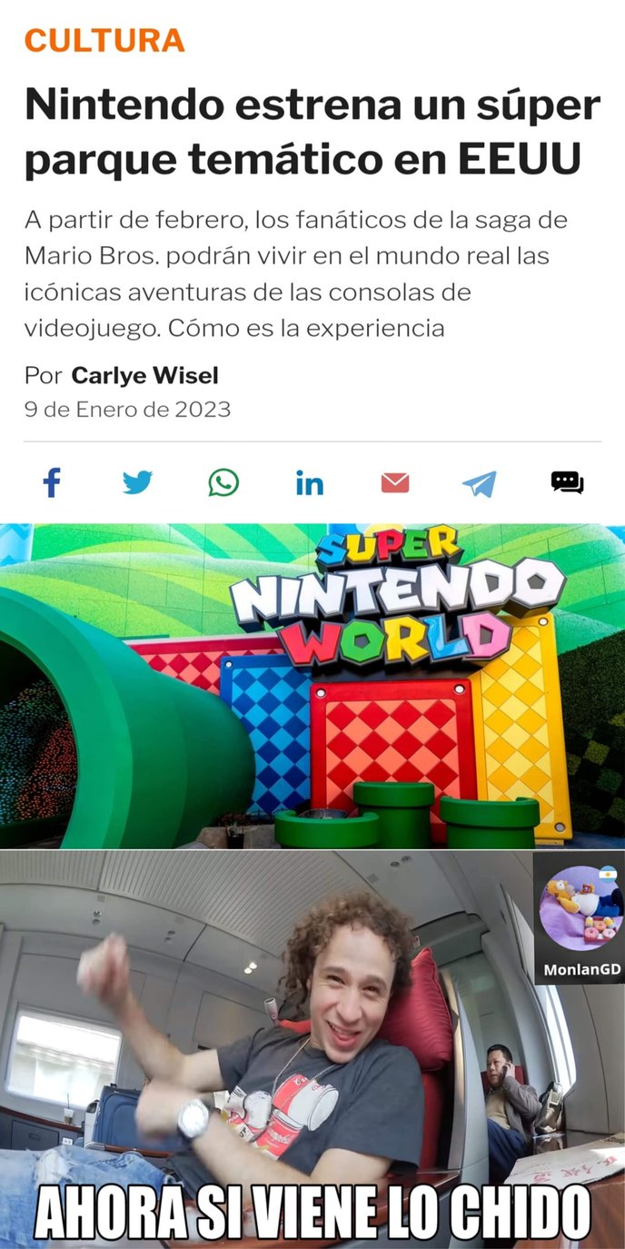 Re capos los de Nintendo - meme