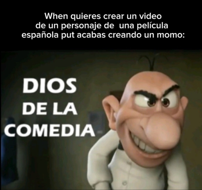 No se que poner - meme